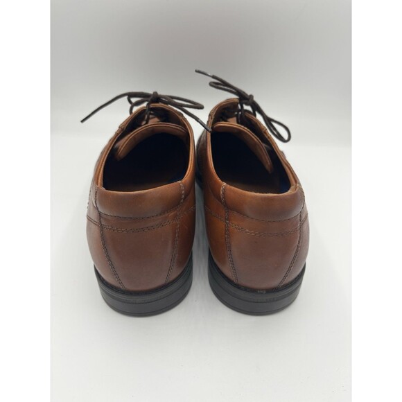 Florsheim Surge Cap Toe Cognac Brown Leather Oxford Mens 10EEE Dress Shoes main image 5